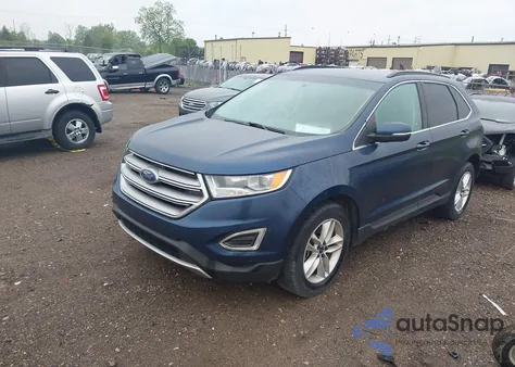 2017 Ford Edge Sel из США, поврежденный, VIN 2FMPK4J90HBB03681